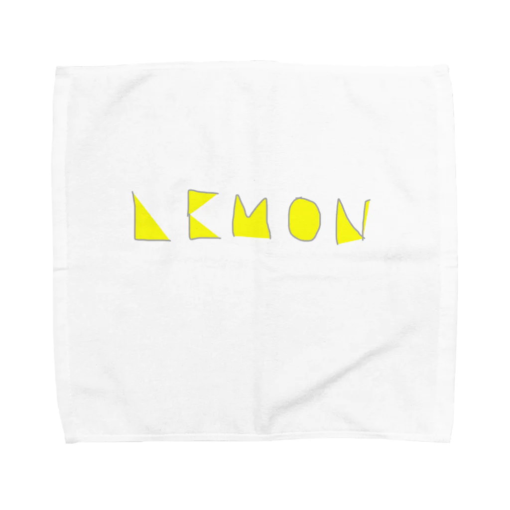 knot the peopleのlemon Towel Handkerchief