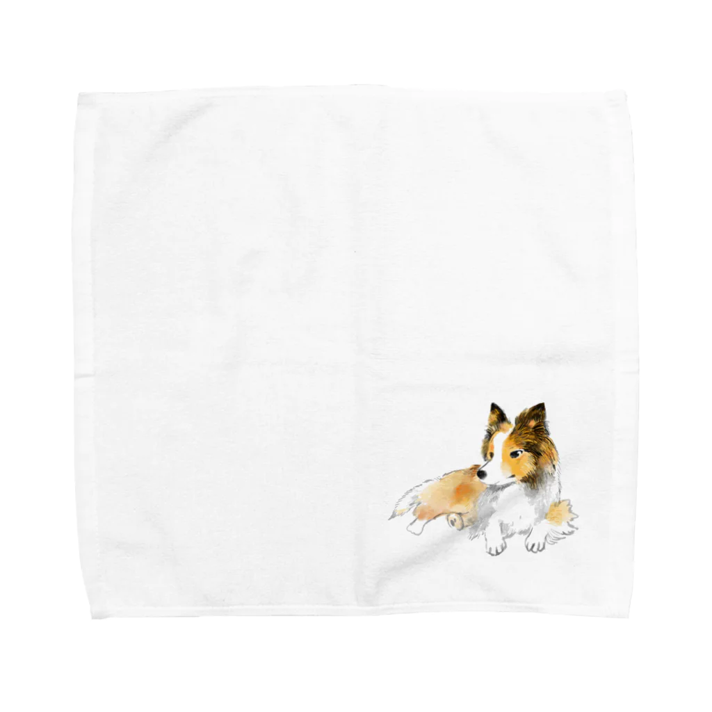 DOG STUDIOのシェルティー（セーブル）グッズ Towel Handkerchief