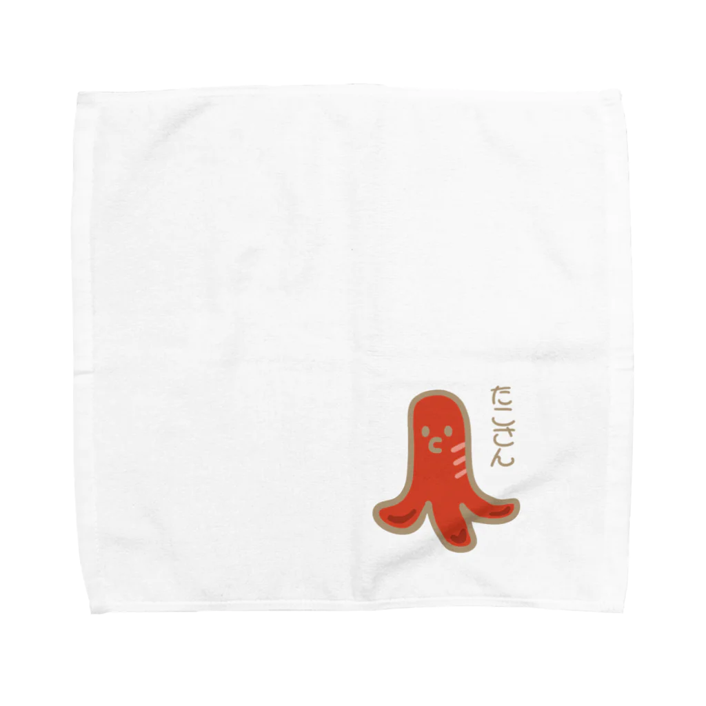お爺さん商店のたこさんウインナー Towel Handkerchief
