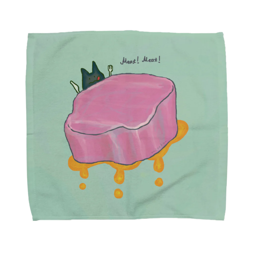 [ DDitBBD. ]のMeat! Meat! Towel Handkerchief