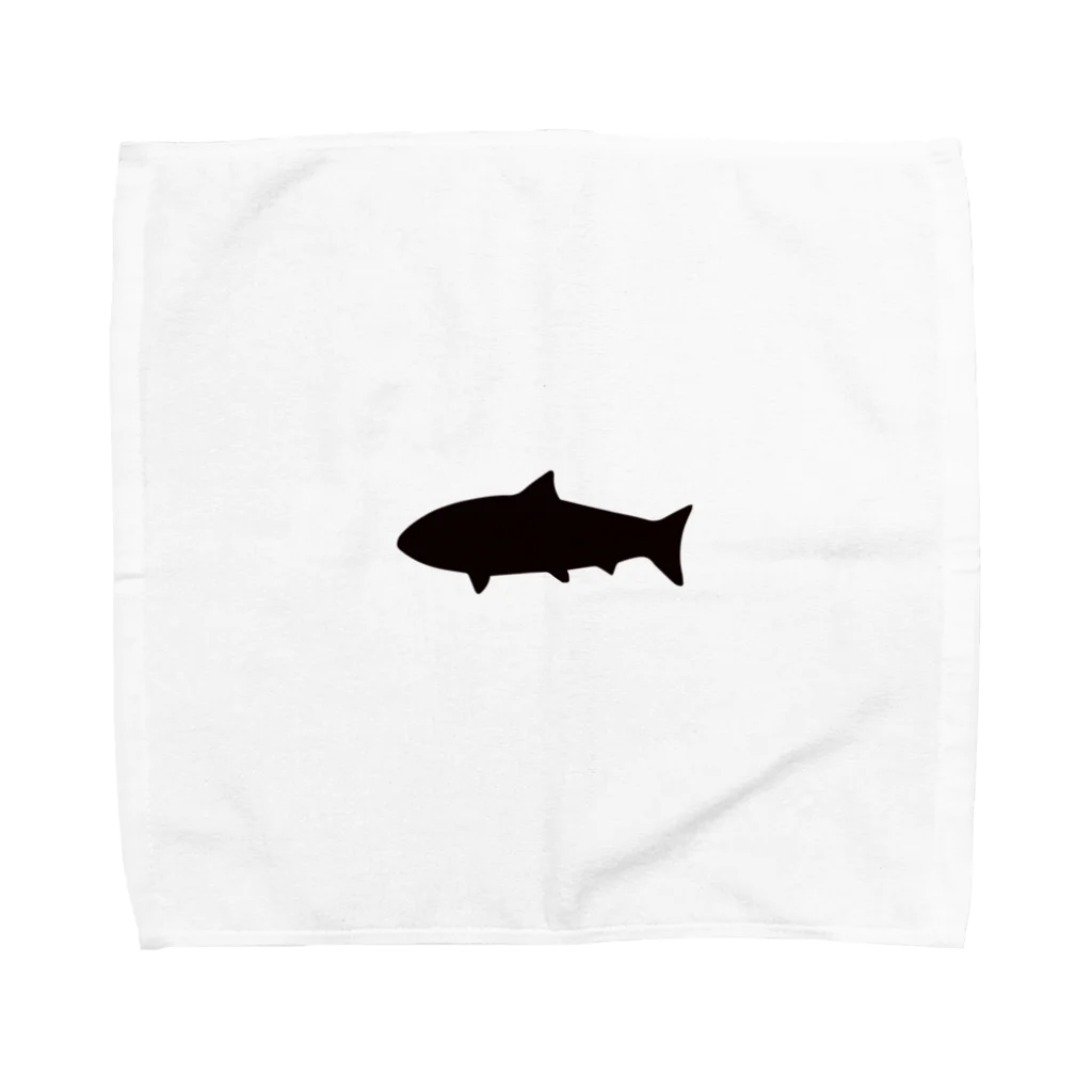 enのとてもシンプルなサメ Towel Handkerchief