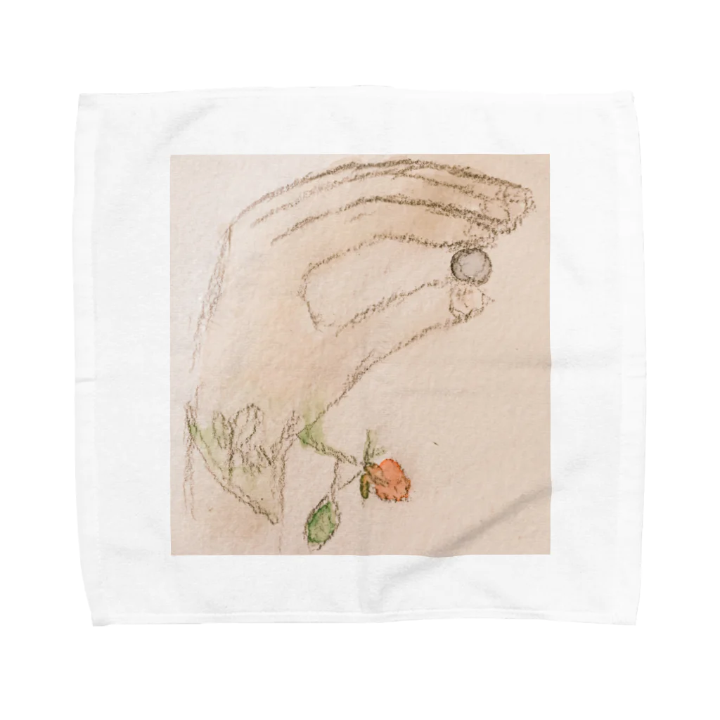 繍の手 Towel Handkerchief