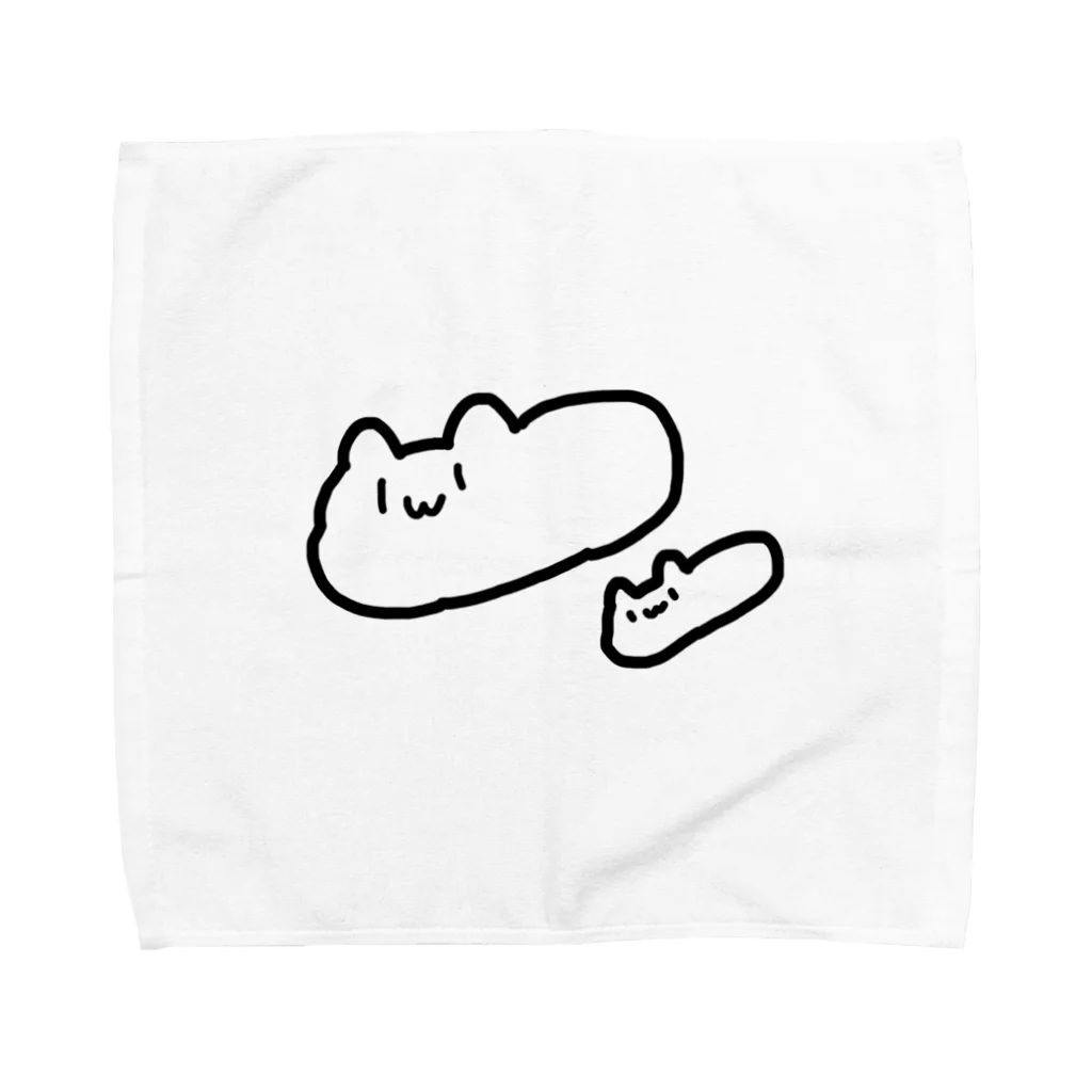 あかねこのにゃーにょ Towel Handkerchief