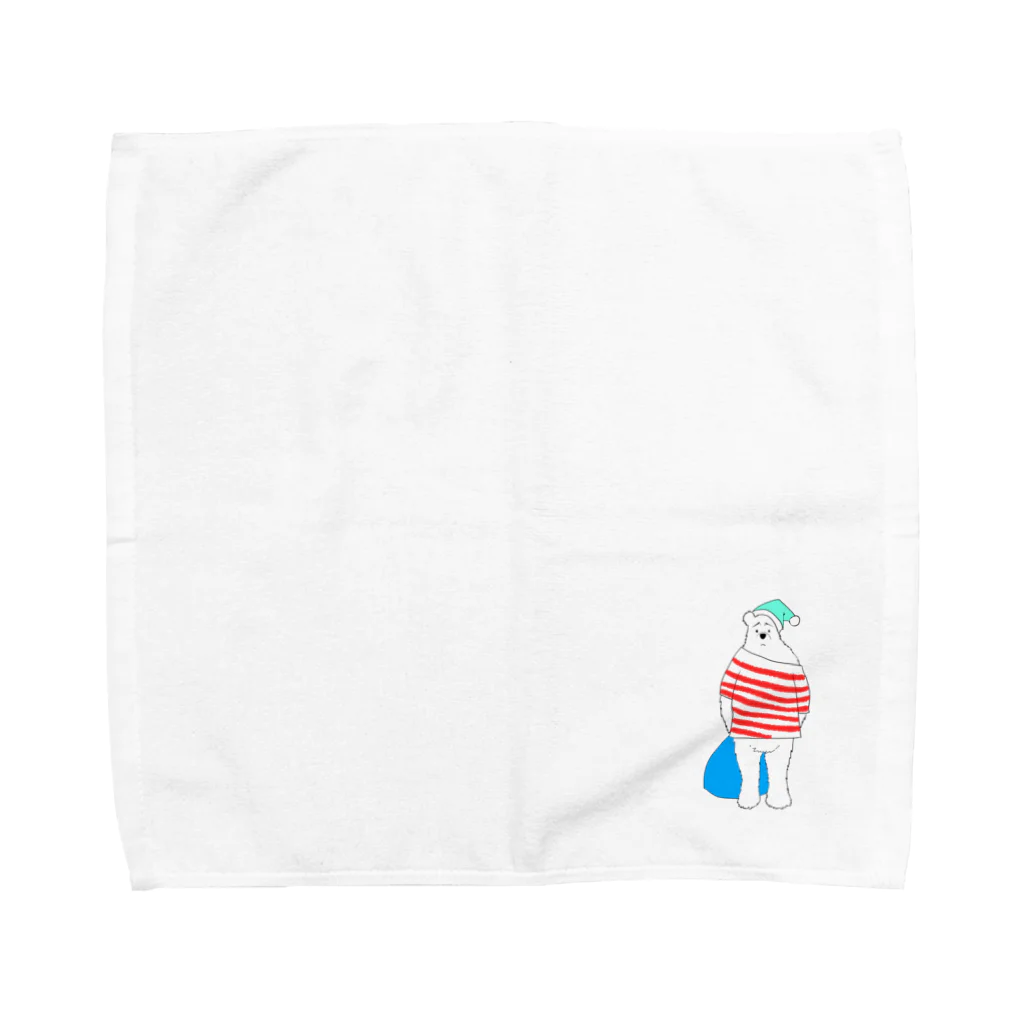 どどれの寝れないクマ Towel Handkerchief