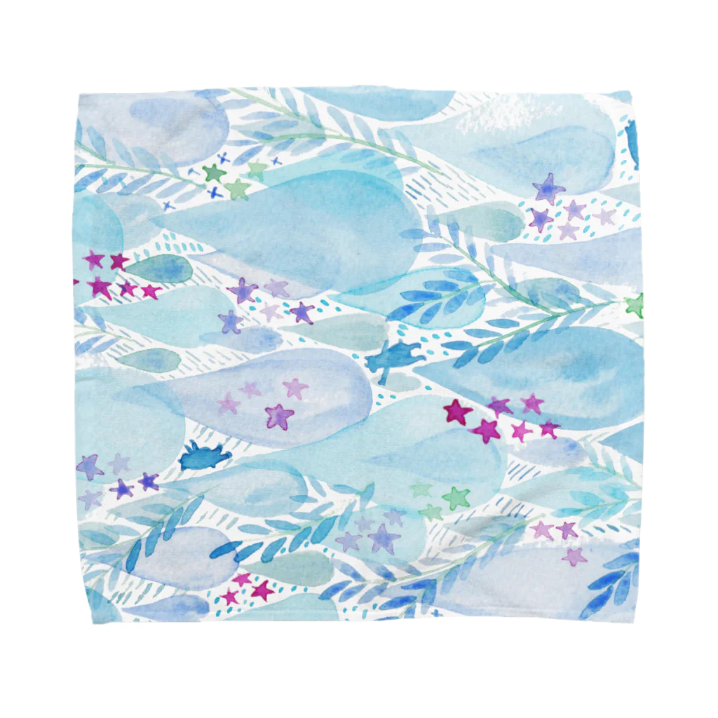 Suteneko-designの森のくまさん Towel Handkerchief