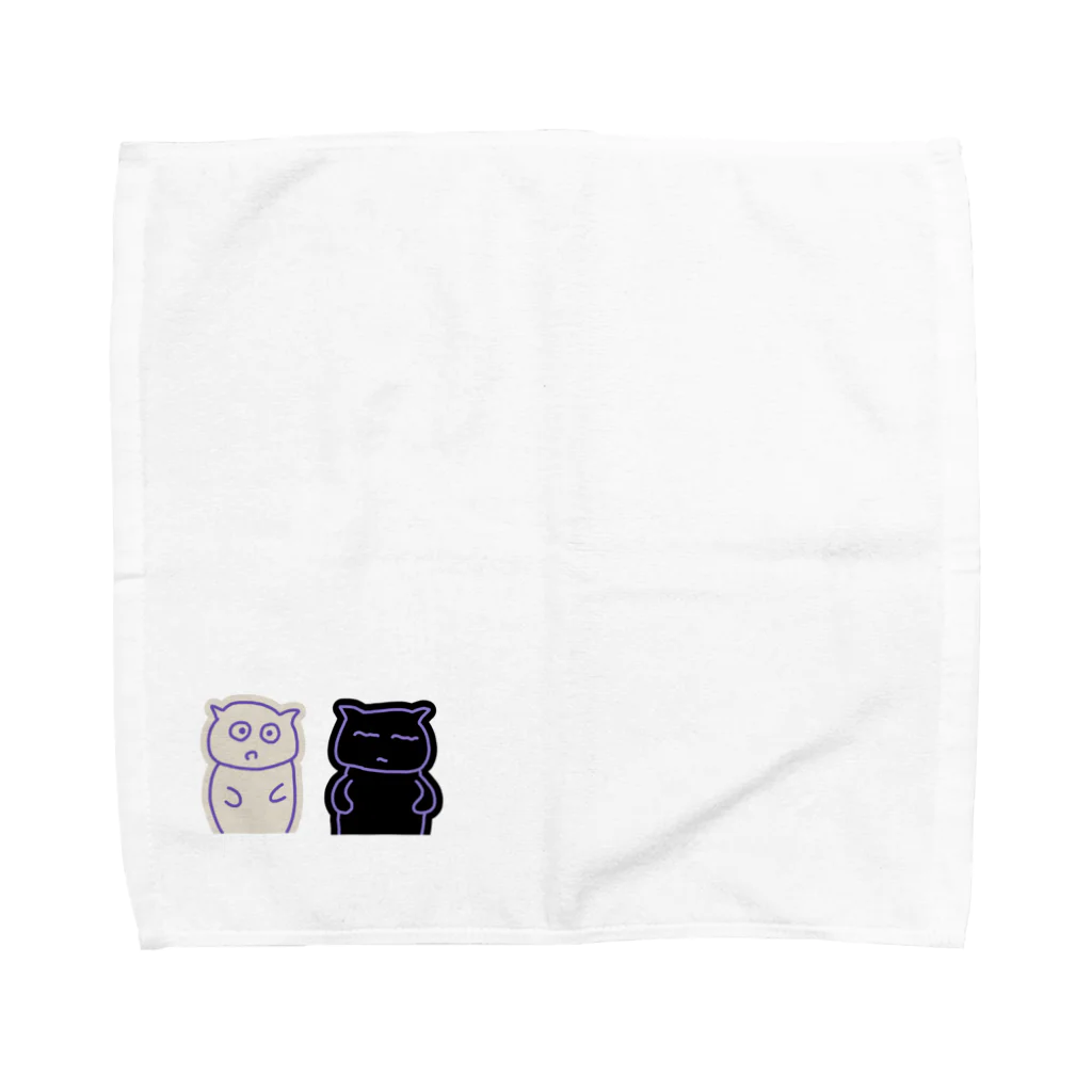 queyのにゃんころぺ Towel Handkerchief