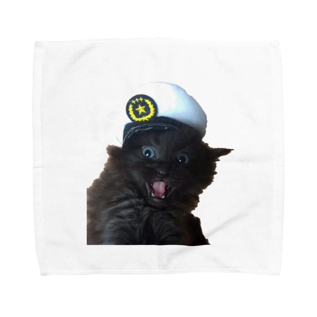 ひみつchocolatierの猫のお巡りさん第２弾 Towel Handkerchief