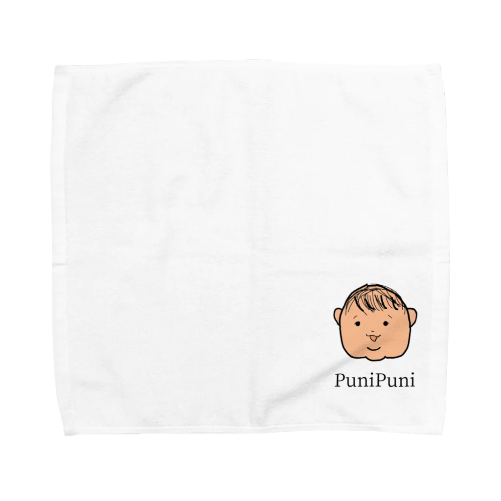 Ü k a 👽のPuniPuniちゃん2 Towel Handkerchief