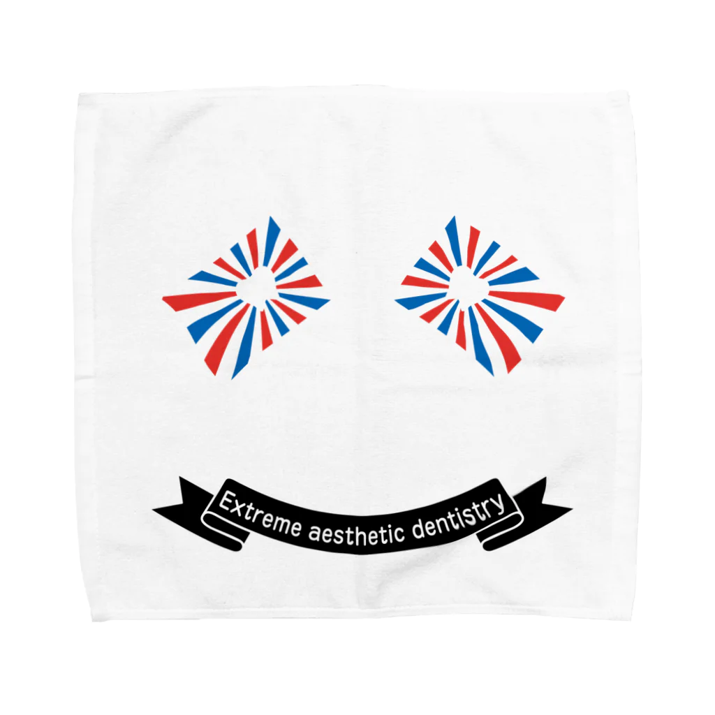 TKDO's STOREのTKDO FLAG WHT Towel Handkerchief