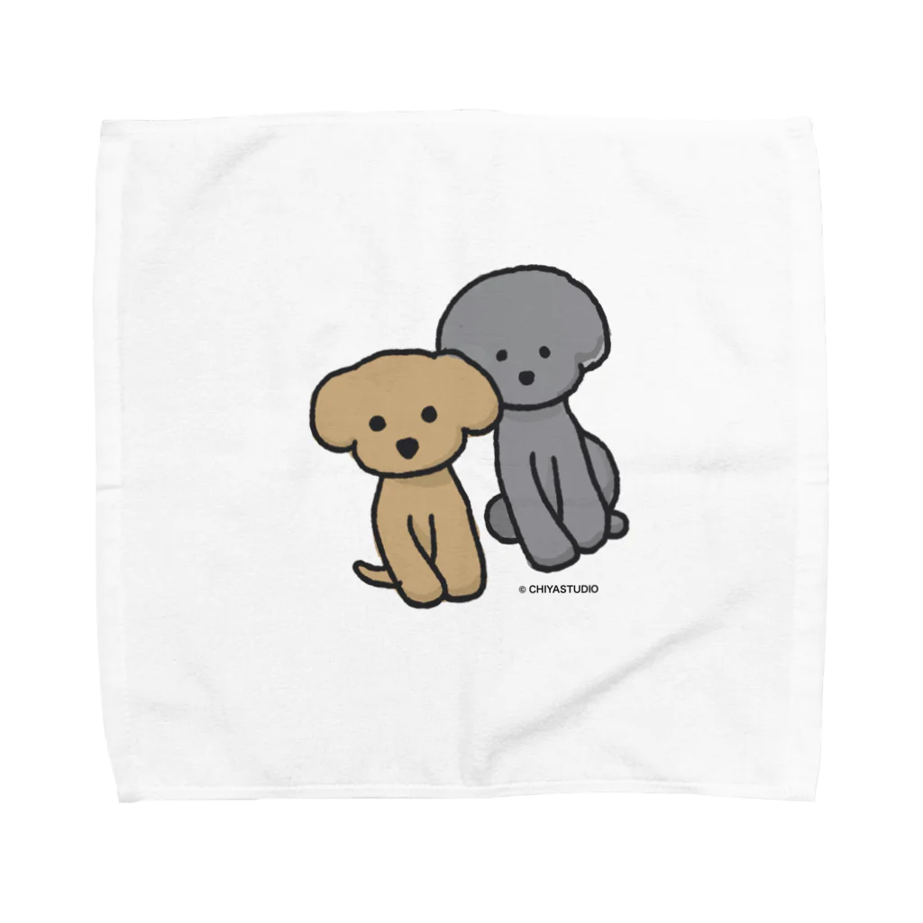 どりしろ日記のどりしろ Towel Handkerchief