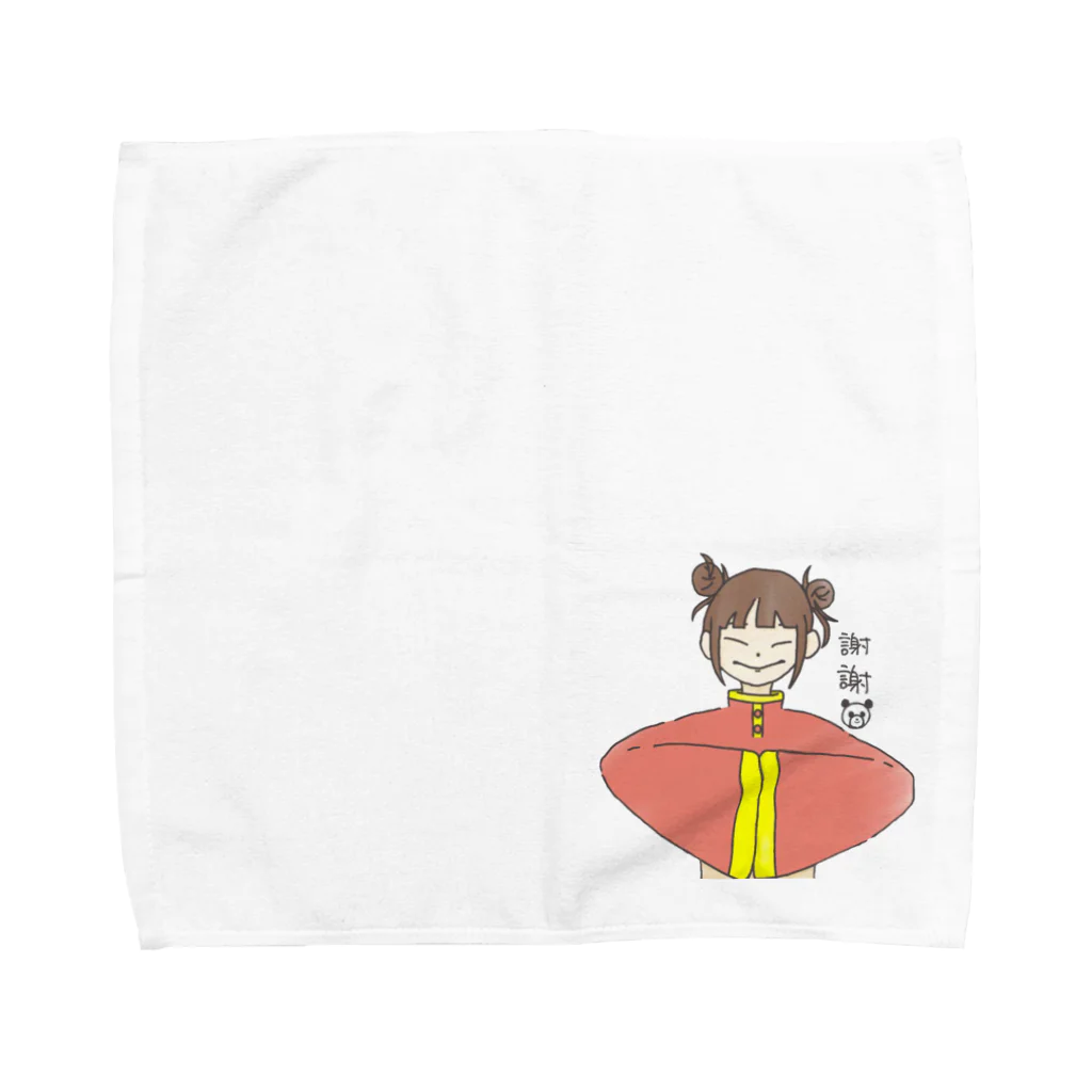 かつどんのチャイナ🇨🇳❗🐼 Towel Handkerchief