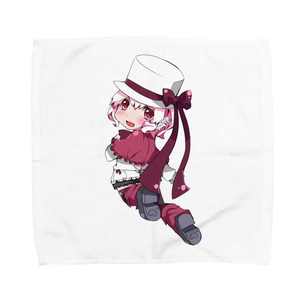 SEOのホワイトハットジャパンの白野おぷち Towel Handkerchief