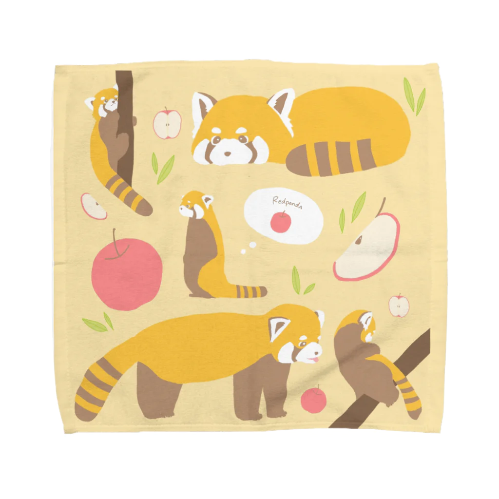 レッサーパンダのものやさんのあれこれレッサーパンダ Towel Handkerchief