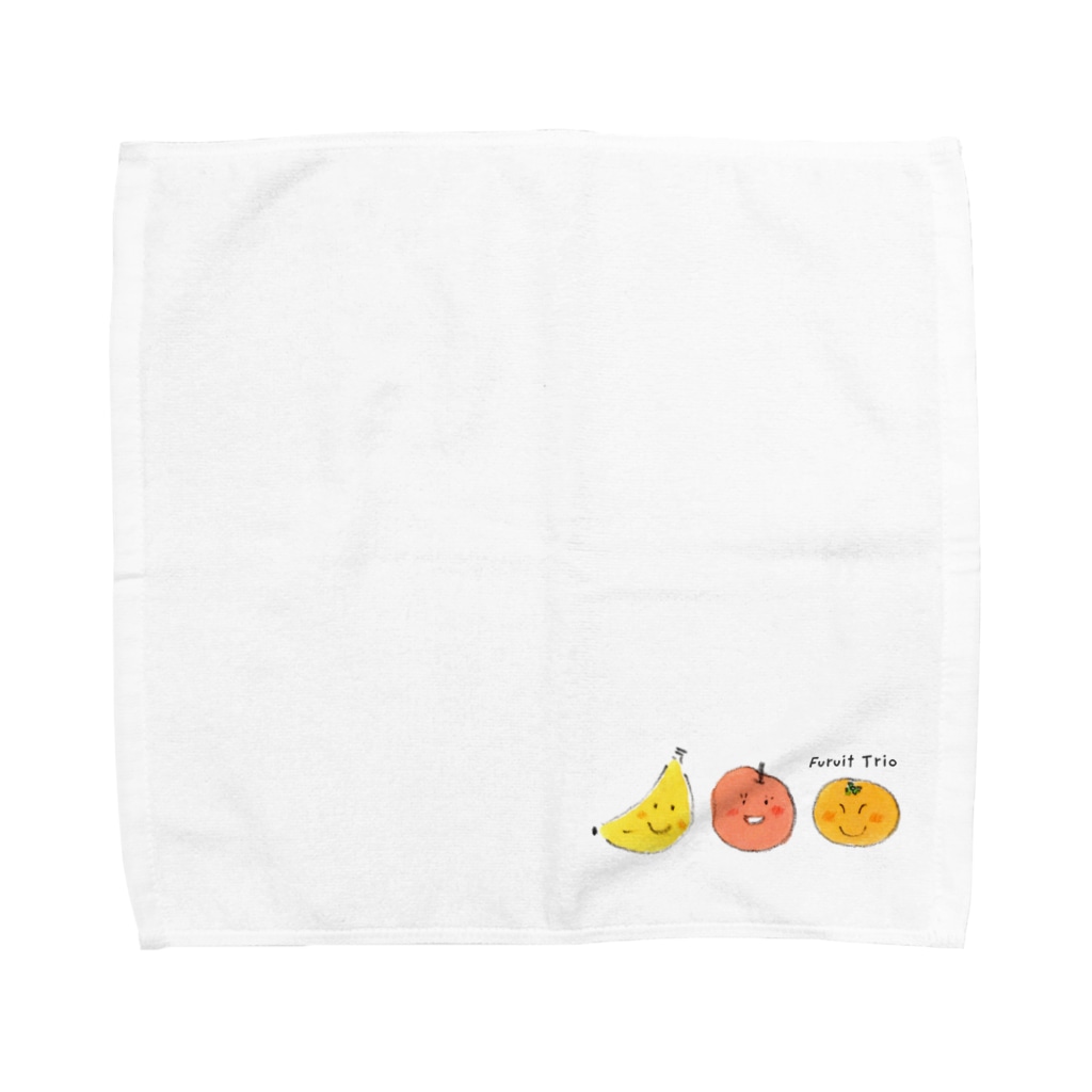SKIP DESIGNのフルーツトリオ Towel Handkerchief