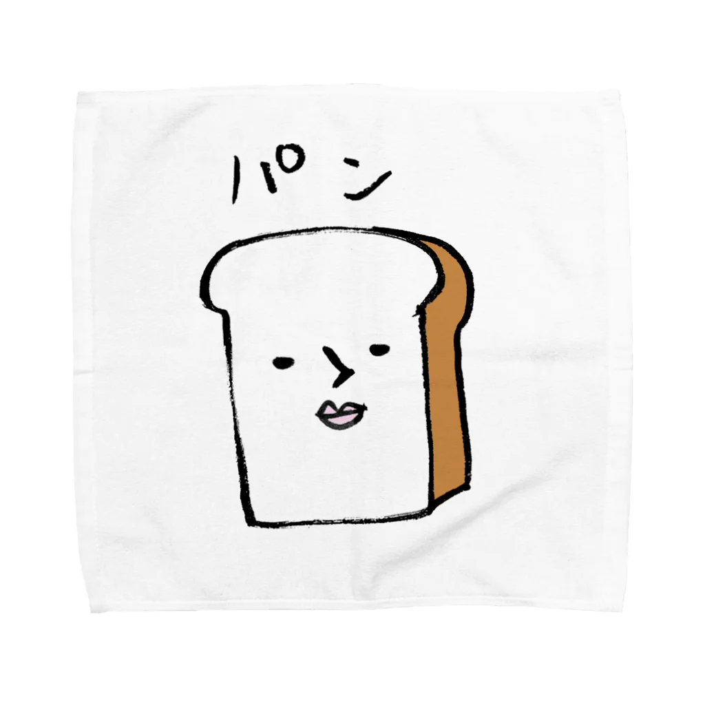 うさぎまつりの食パン Towel Handkerchief