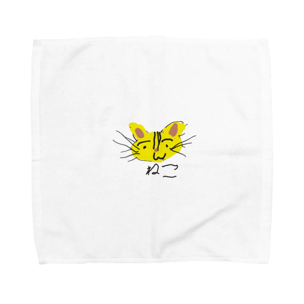 ぽこぽんやさんのねこ Towel Handkerchief