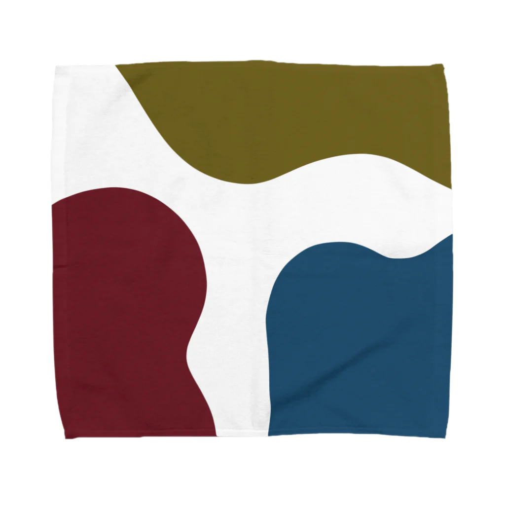 maro coloursの3colours Towel Handkerchief