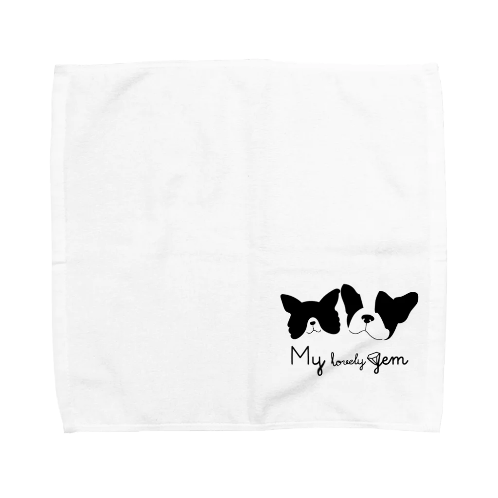 emiu_desighnのMi lovery jem Towel Handkerchief