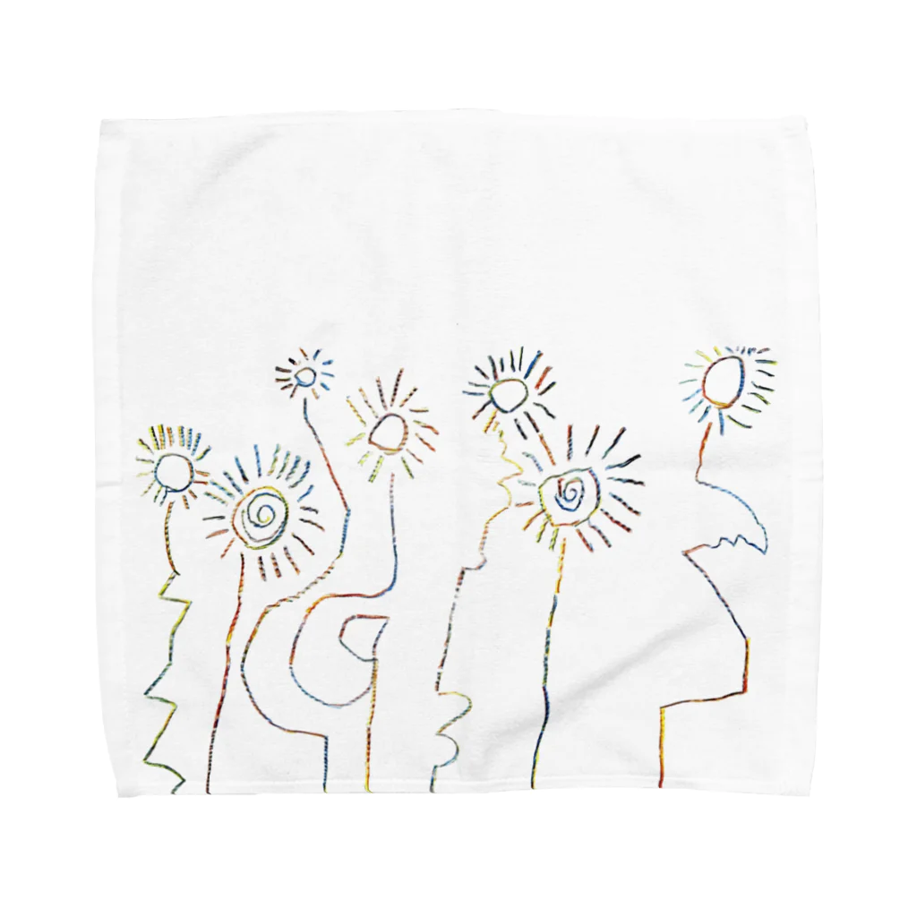 がりれおーくん(仮)のはなび① Towel Handkerchief
