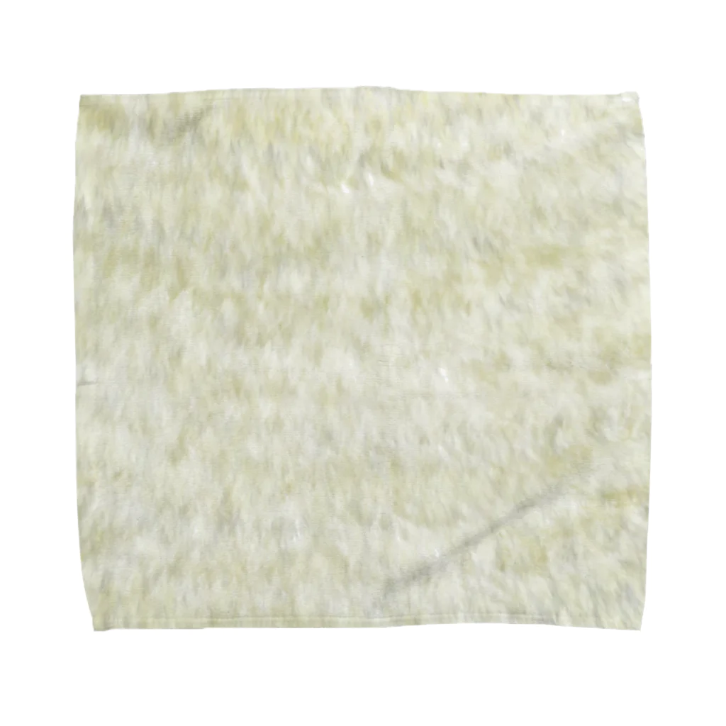 ぶーすか本舗の白いマフマフ Towel Handkerchief
