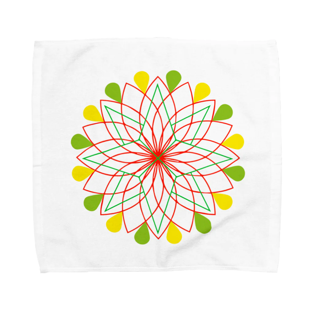 MYの花火の開花 Towel Handkerchief