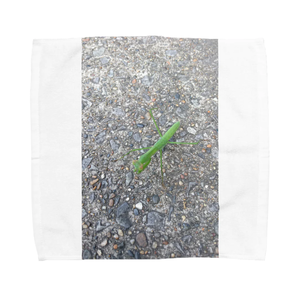 tsrsのカマキリのヒトコマ Towel Handkerchief