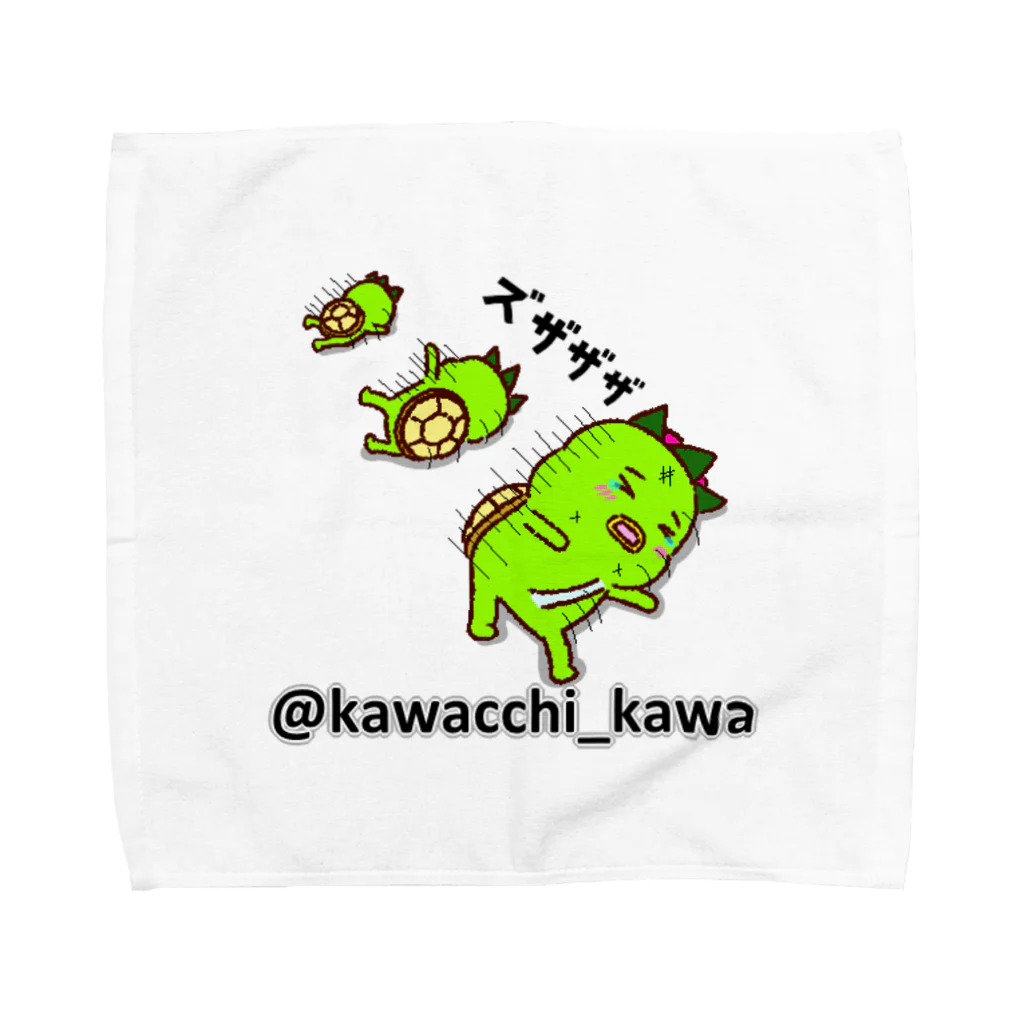 かわっち(川口市非公認キャラ)のかわっち2017-14 Towel Handkerchief