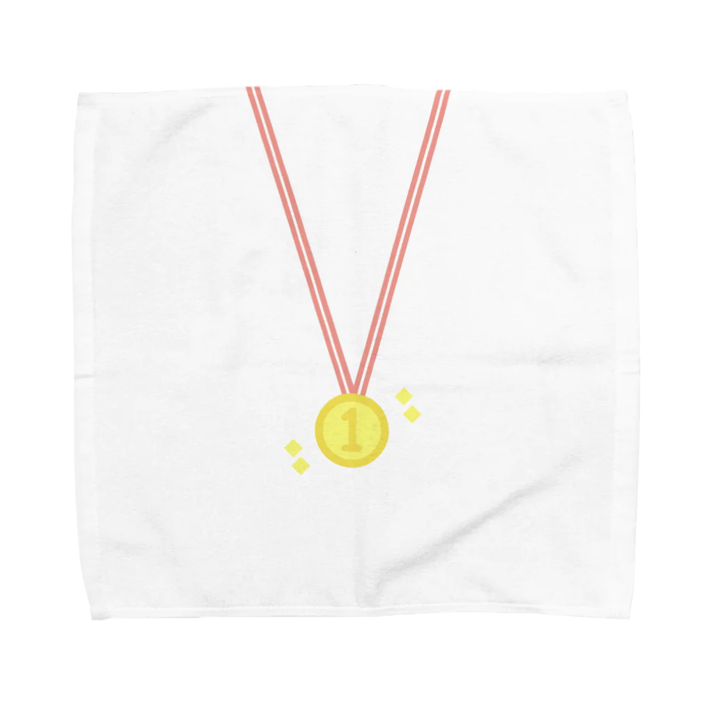 momoiroshikibuの一等賞メダル Towel Handkerchief