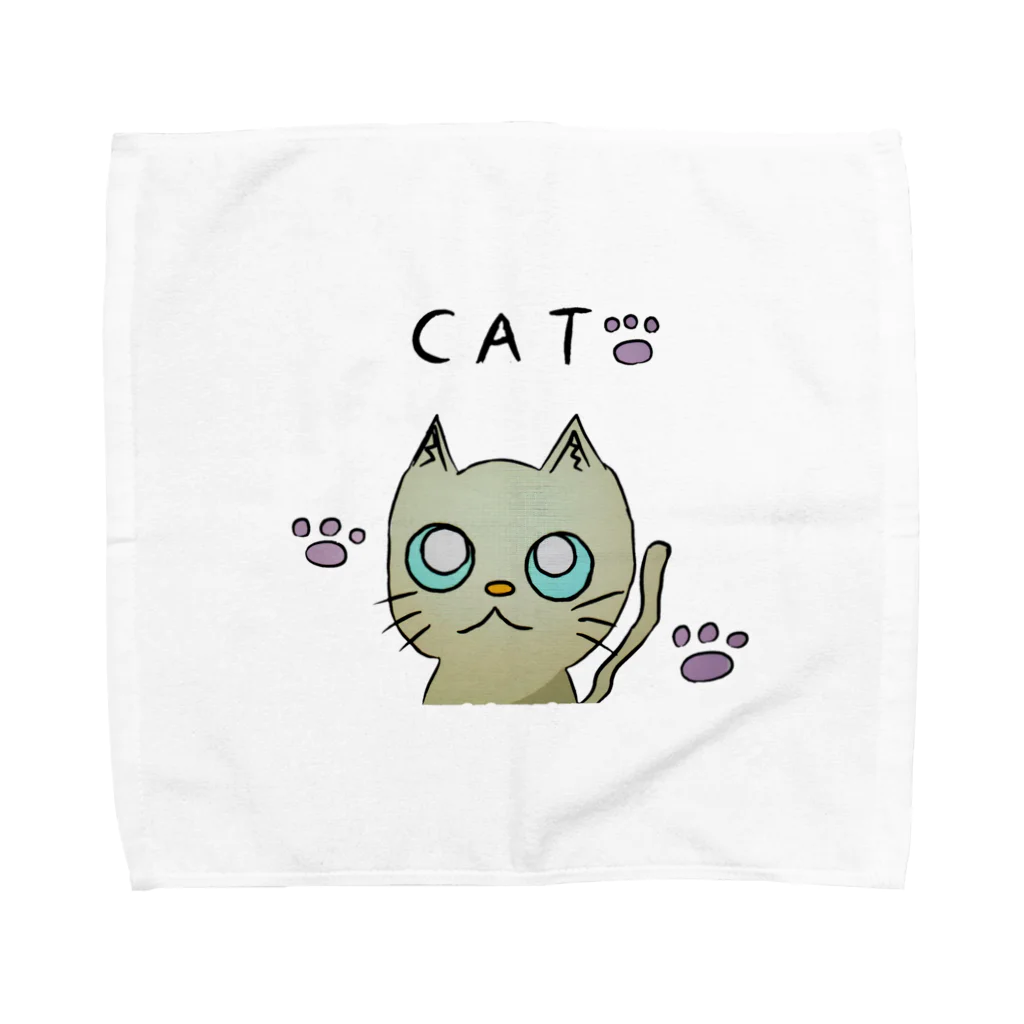 Lovelyのネコねこ Towel Handkerchief