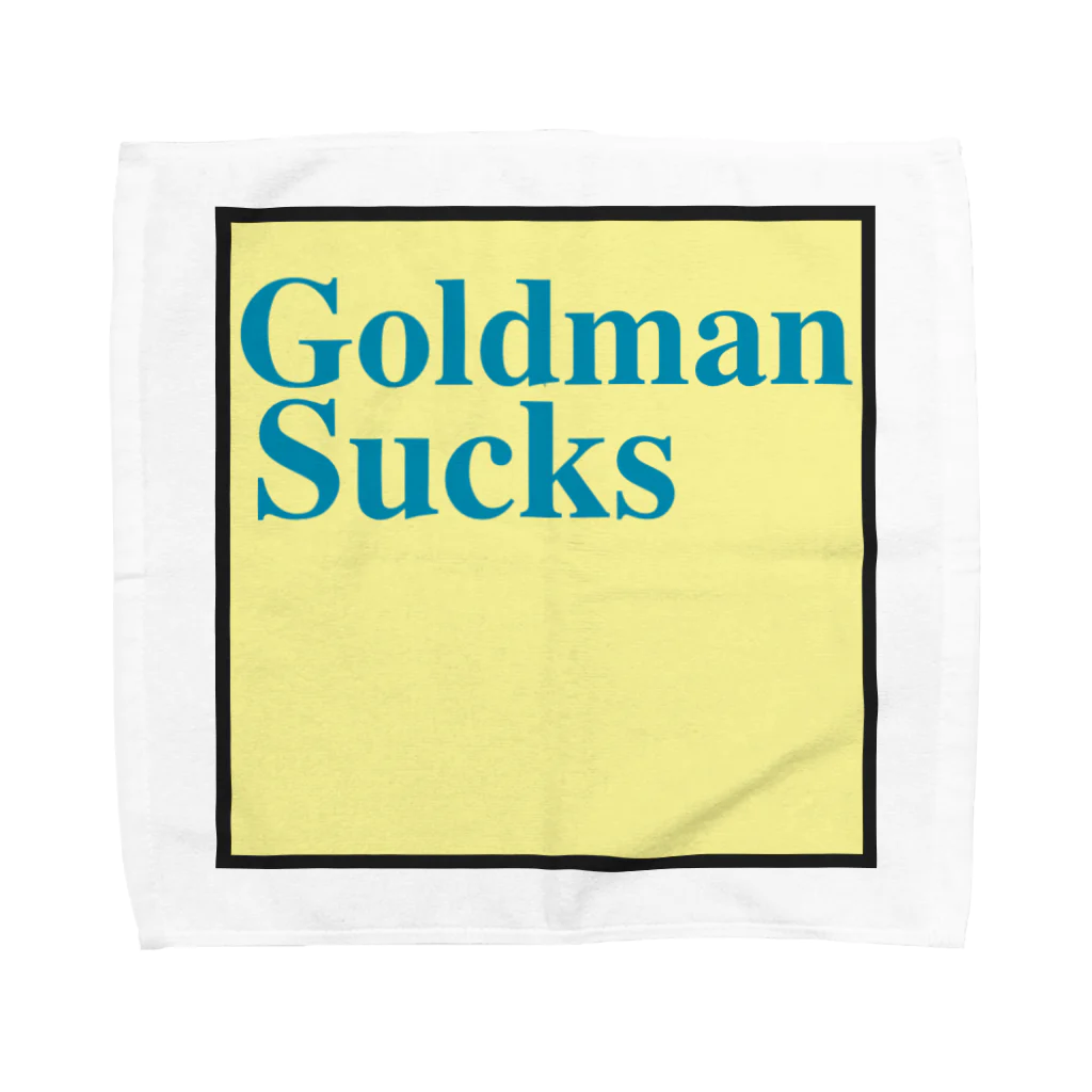 LOL CLOTHINGのGoldmanSucks タオルハンカチ