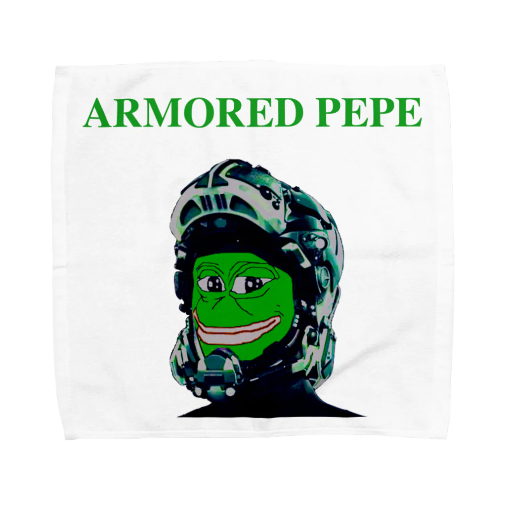 LOL CLOTHINGのARMORED PEPE タオルハンカチ