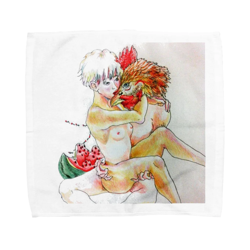 inyangの虹の架け橋 Towel Handkerchief