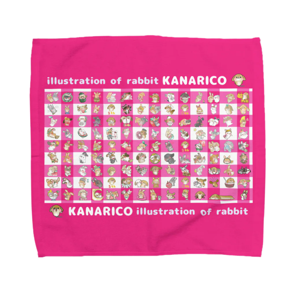 USABA COFFEEのkanarico１周年タハンカチ Towel Handkerchief