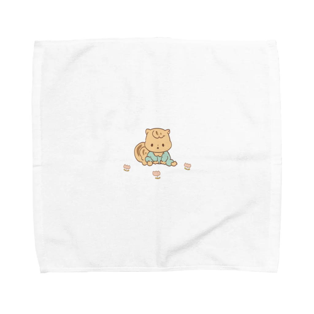 Ennuiのあにまる赤ちゃん　りすくん Towel Handkerchief