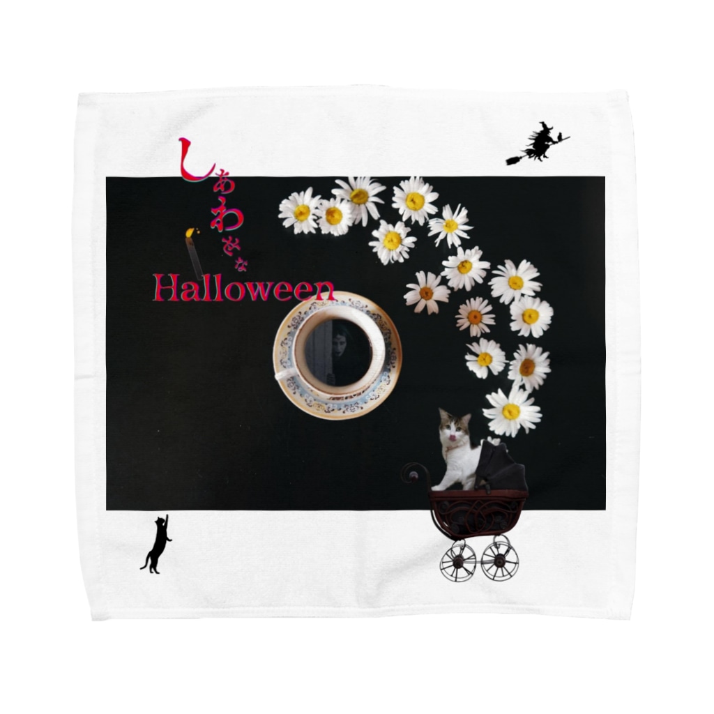𝙈𝙊𝙈𝙊'𝙨 𝙎𝙝𝙤𝙥のHappy Halloween #04 Towel Handkerchief