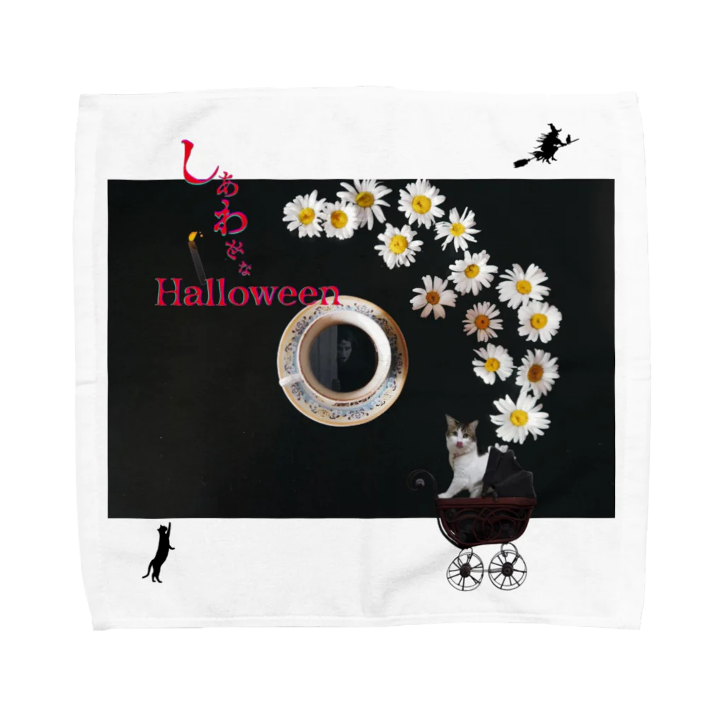 𝙈𝙊𝙈𝙊'𝙨 𝙎𝙝𝙤𝙥のHappy Halloween #04 Towel Handkerchief