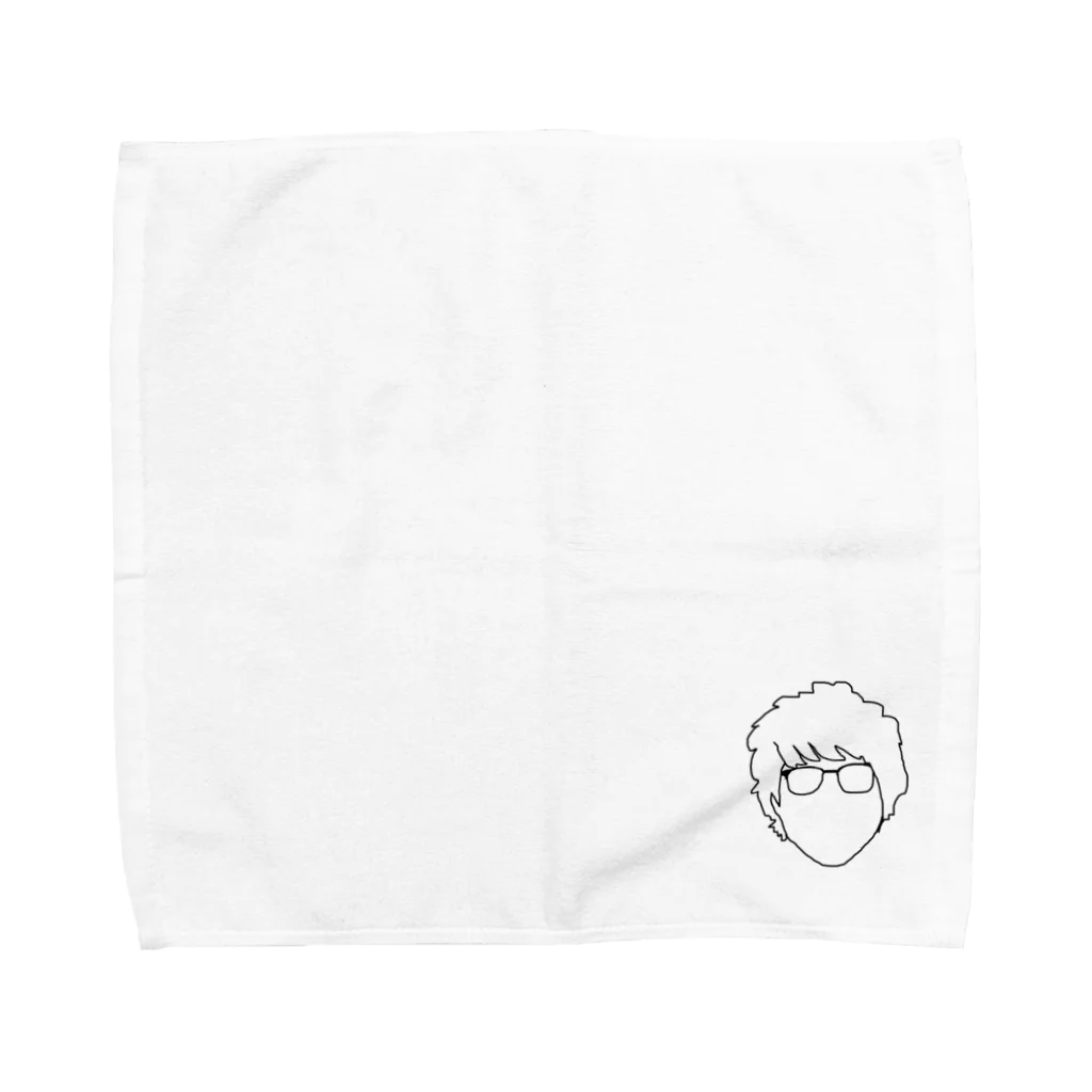 ○◎● 。.のメガネさん Towel Handkerchief