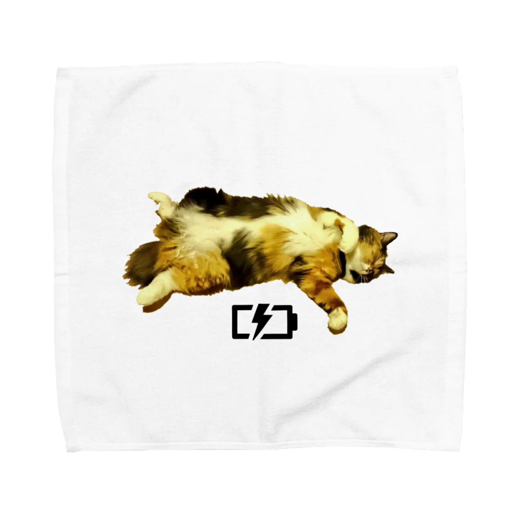 CAT CROWNのキャンディの開き Towel Handkerchief