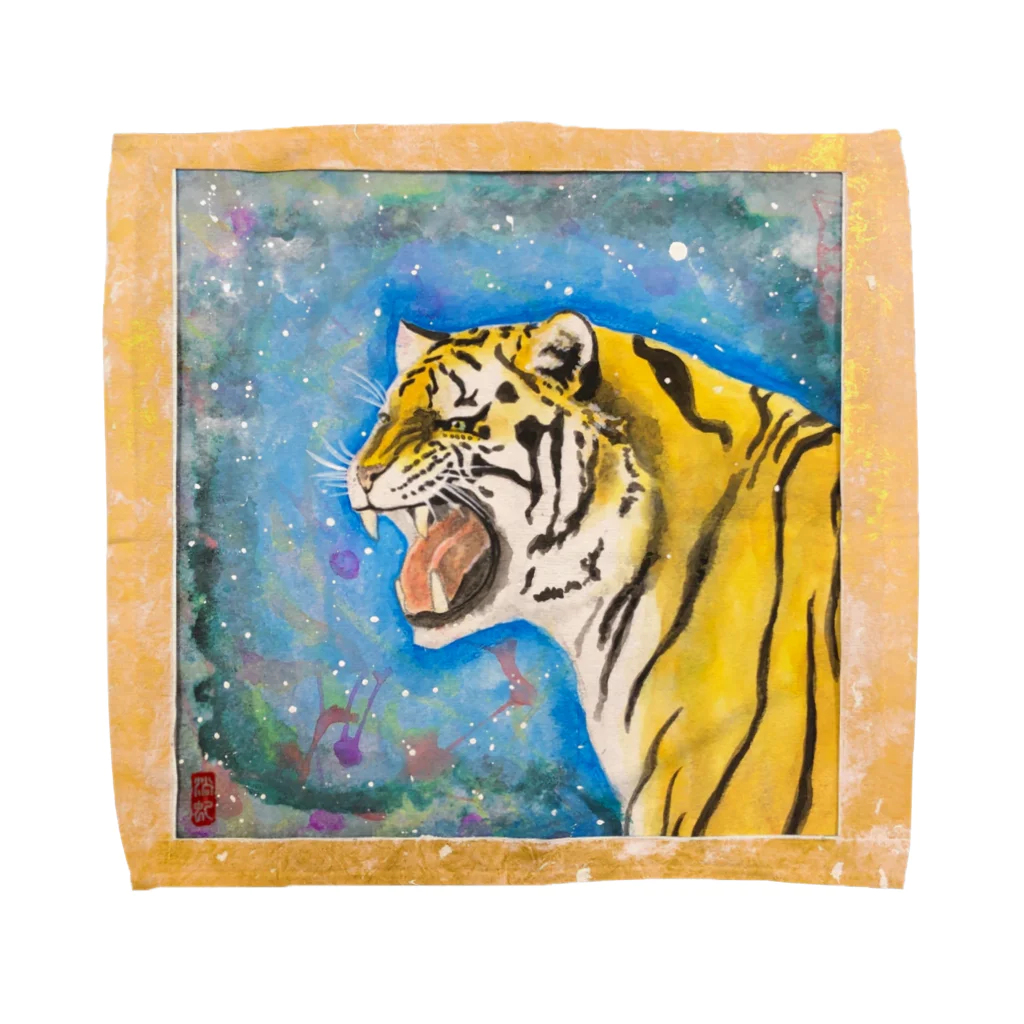 JapaneseArt Yui Shopのガオォー！ Towel Handkerchief