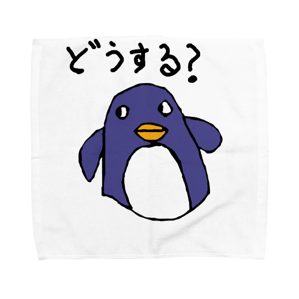 KachaのPenguin タオルハンカチ