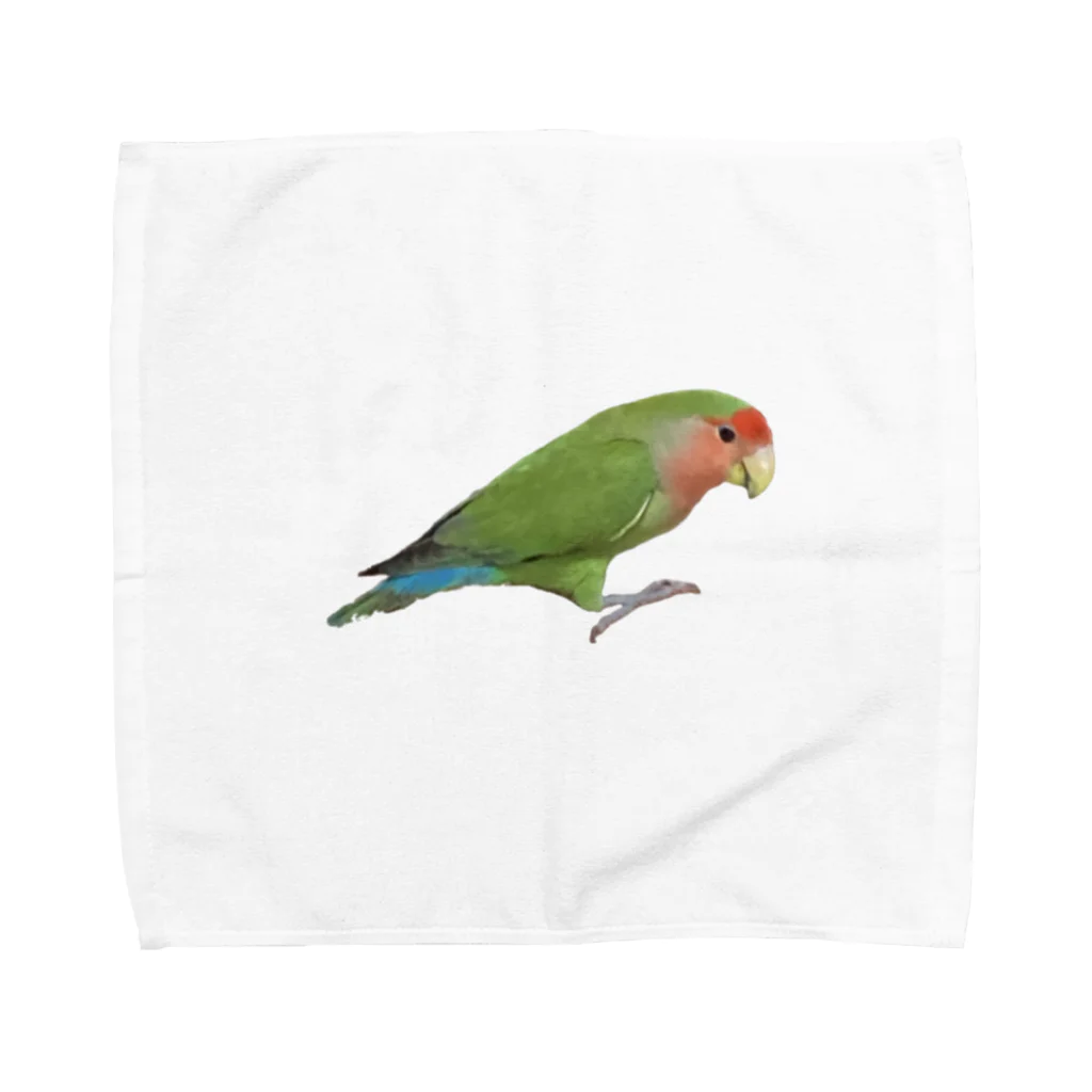 クレーンゲームのコザクラインコ　はみちゃん Towel Handkerchief