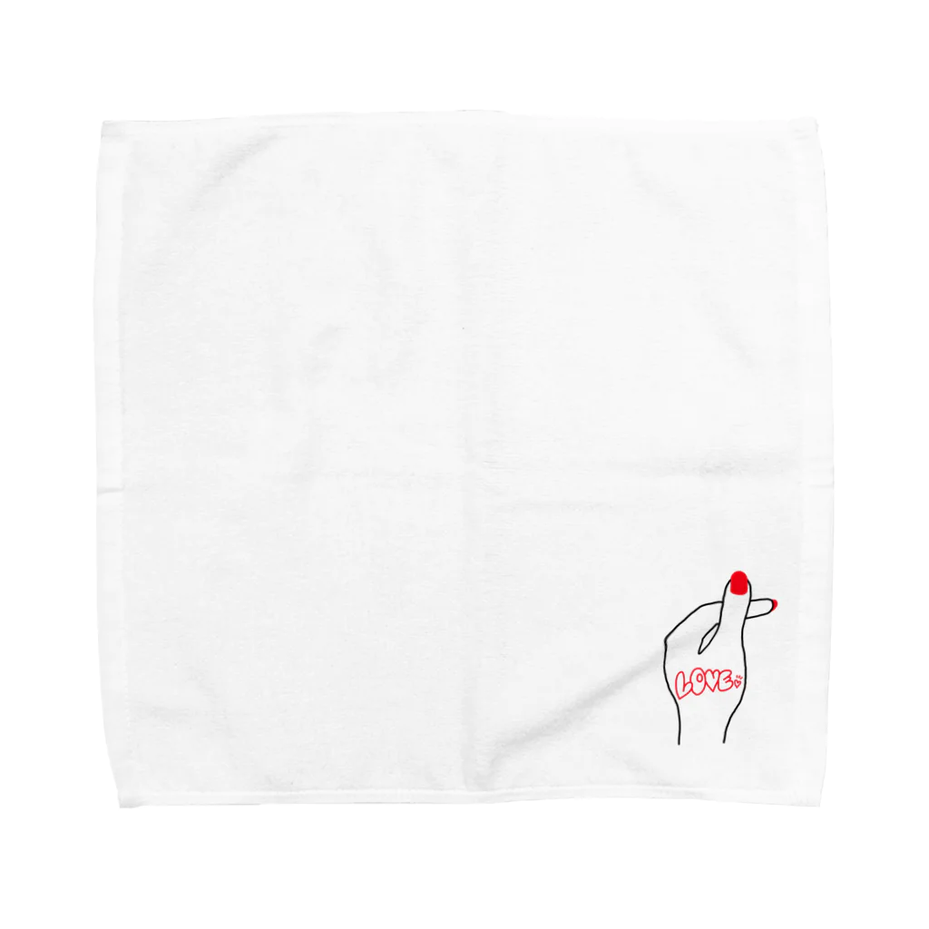 ХарукаのHeart Towel Handkerchief