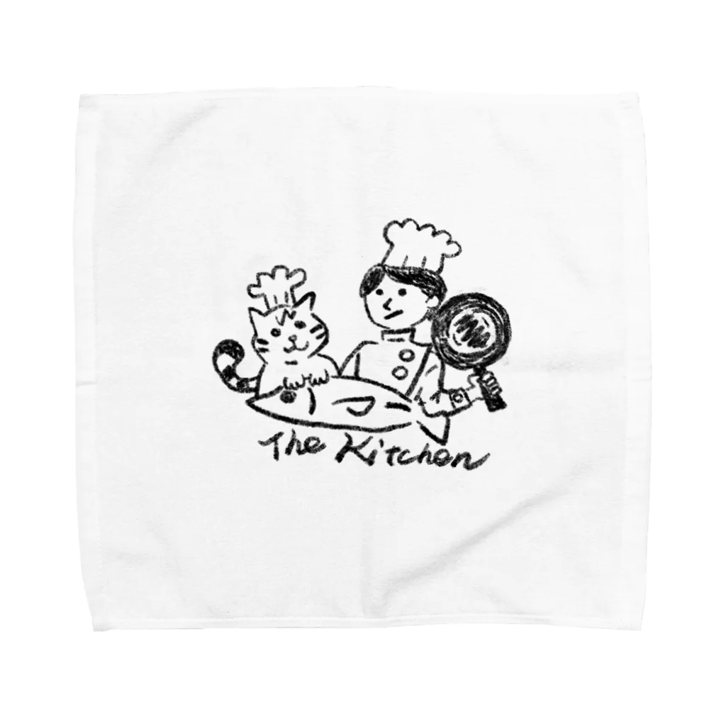 鍛治本ワークショップのThe Kitchen 記念グッズ Towel Handkerchief
