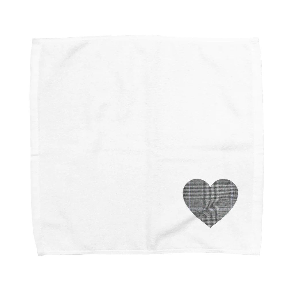 。の可愛いグレンチェック  Towel Handkerchief