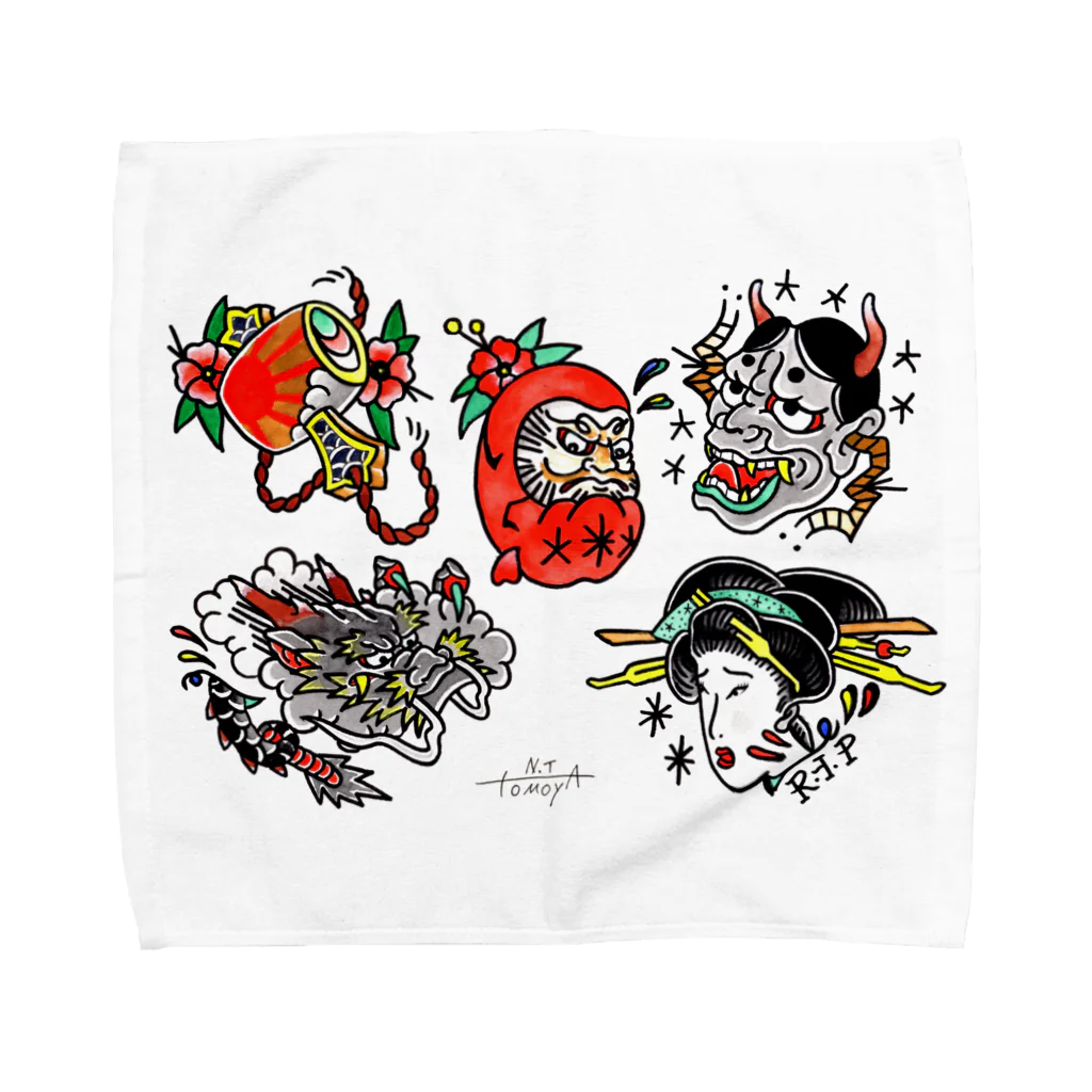 NEEDLE Brandの和洋折衷 Towel Handkerchief