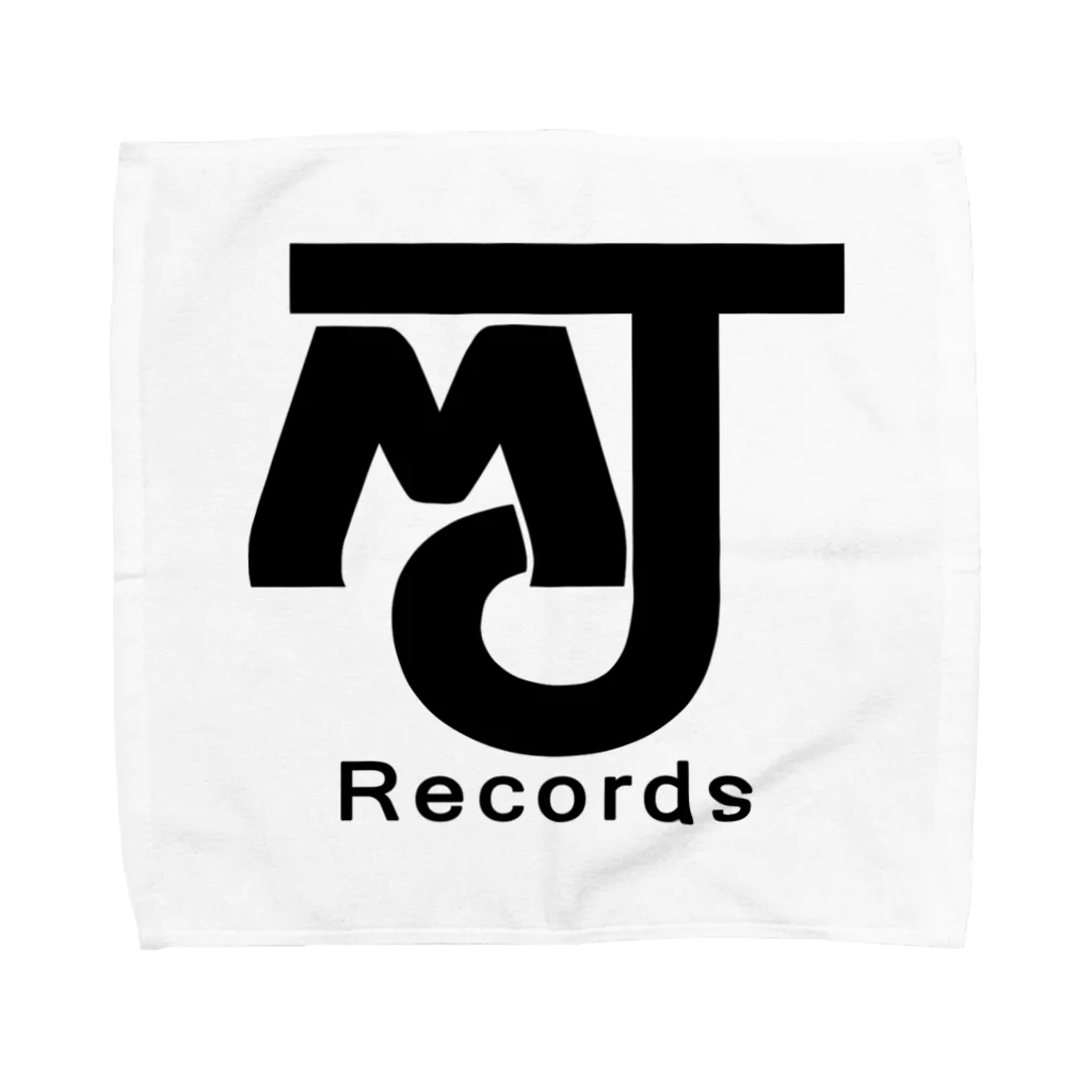 MJタカハシのMJRecordsロゴグッズ タオルハンカチ