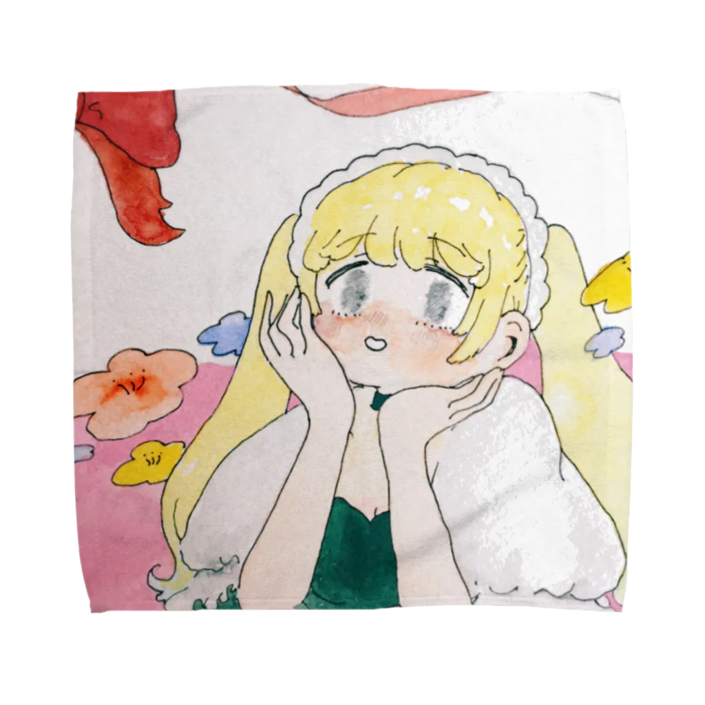 おさだのおさだのゆめみるめいど Towel Handkerchief