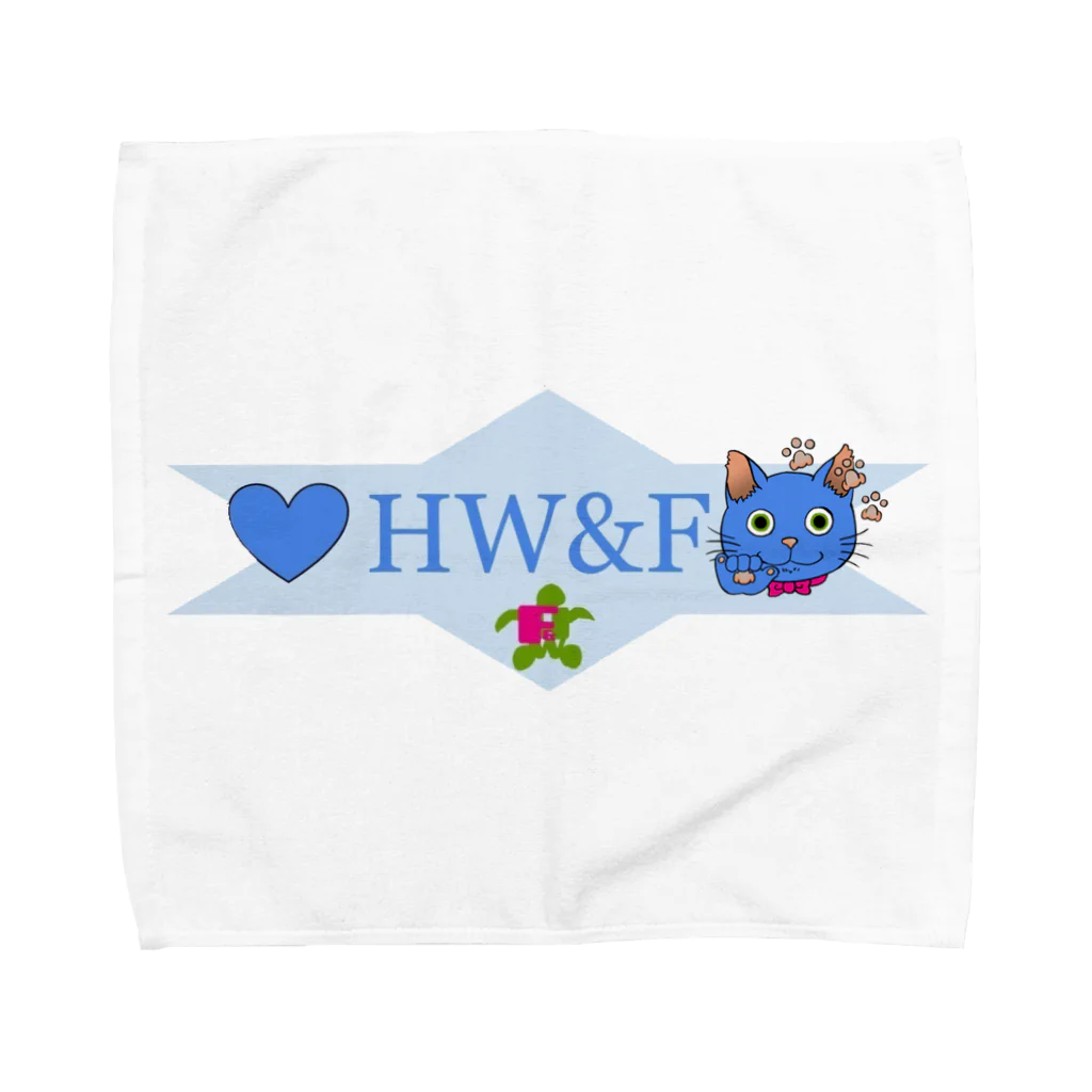 ふぃろの荻上ネリイさんとコラボしたHW&F Towel Handkerchief