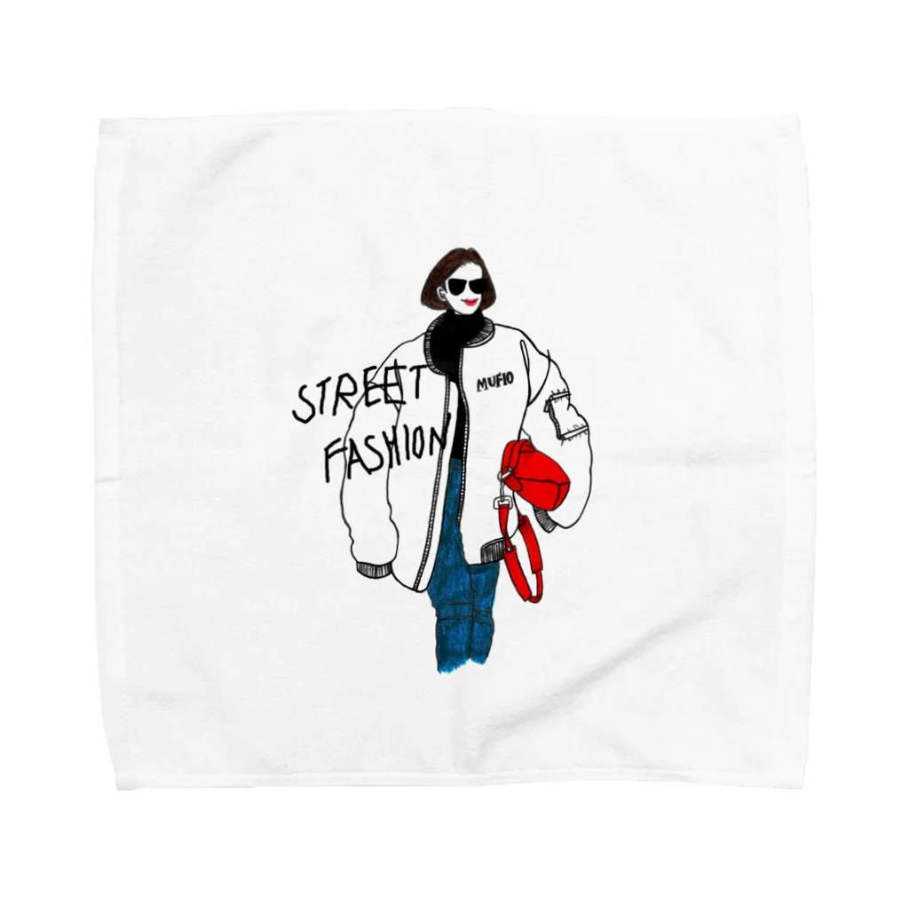 watayuのstreet fashion Towel Handkerchief