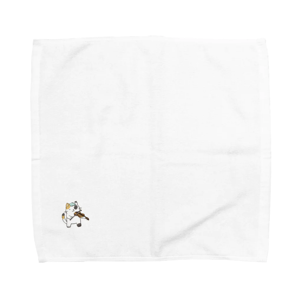 フミ子グッズショップのフミ子ネコ Towel Handkerchief